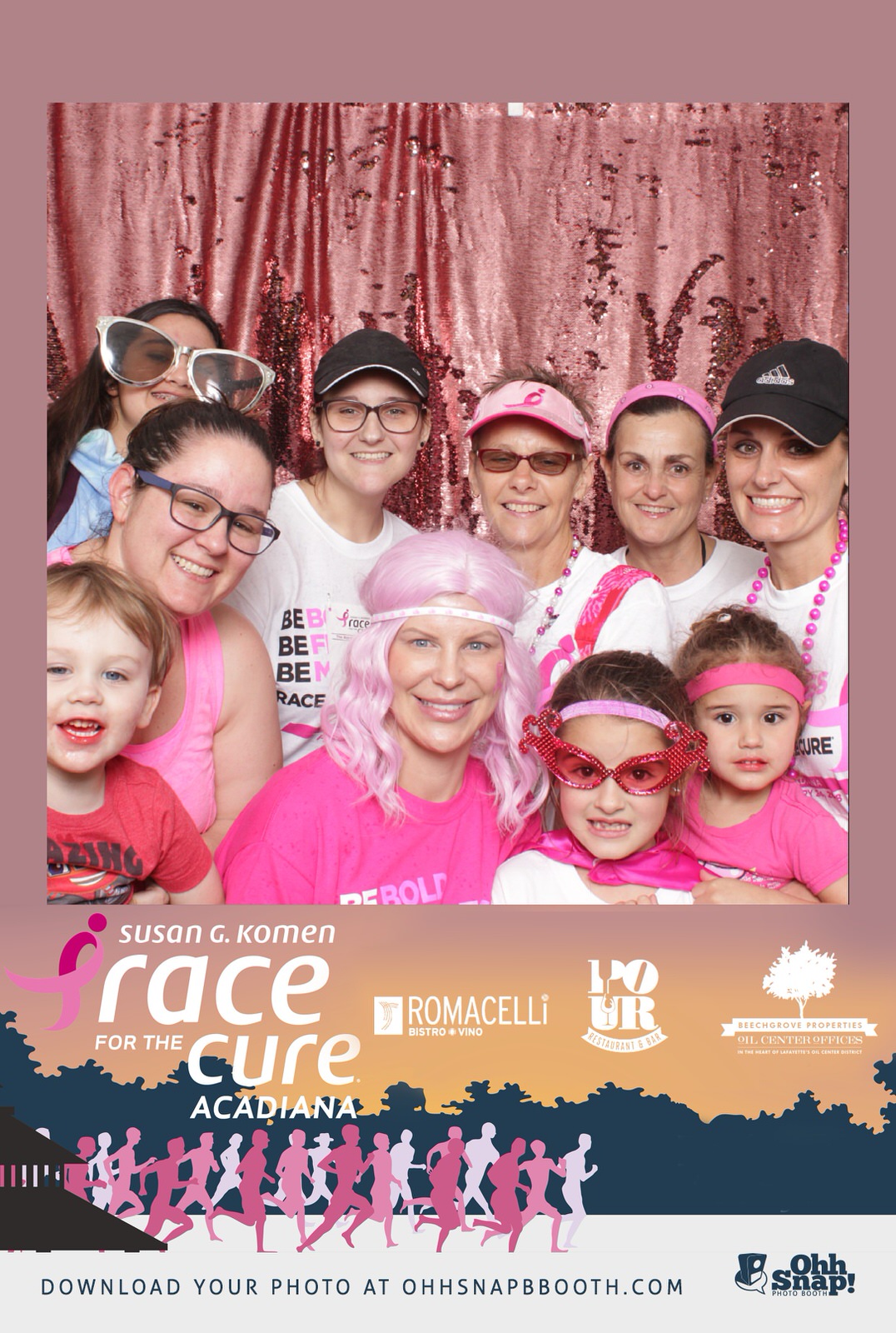 Susan G. Komen Race for the Cure | Lafayette Photo Booth | Ohh Snap